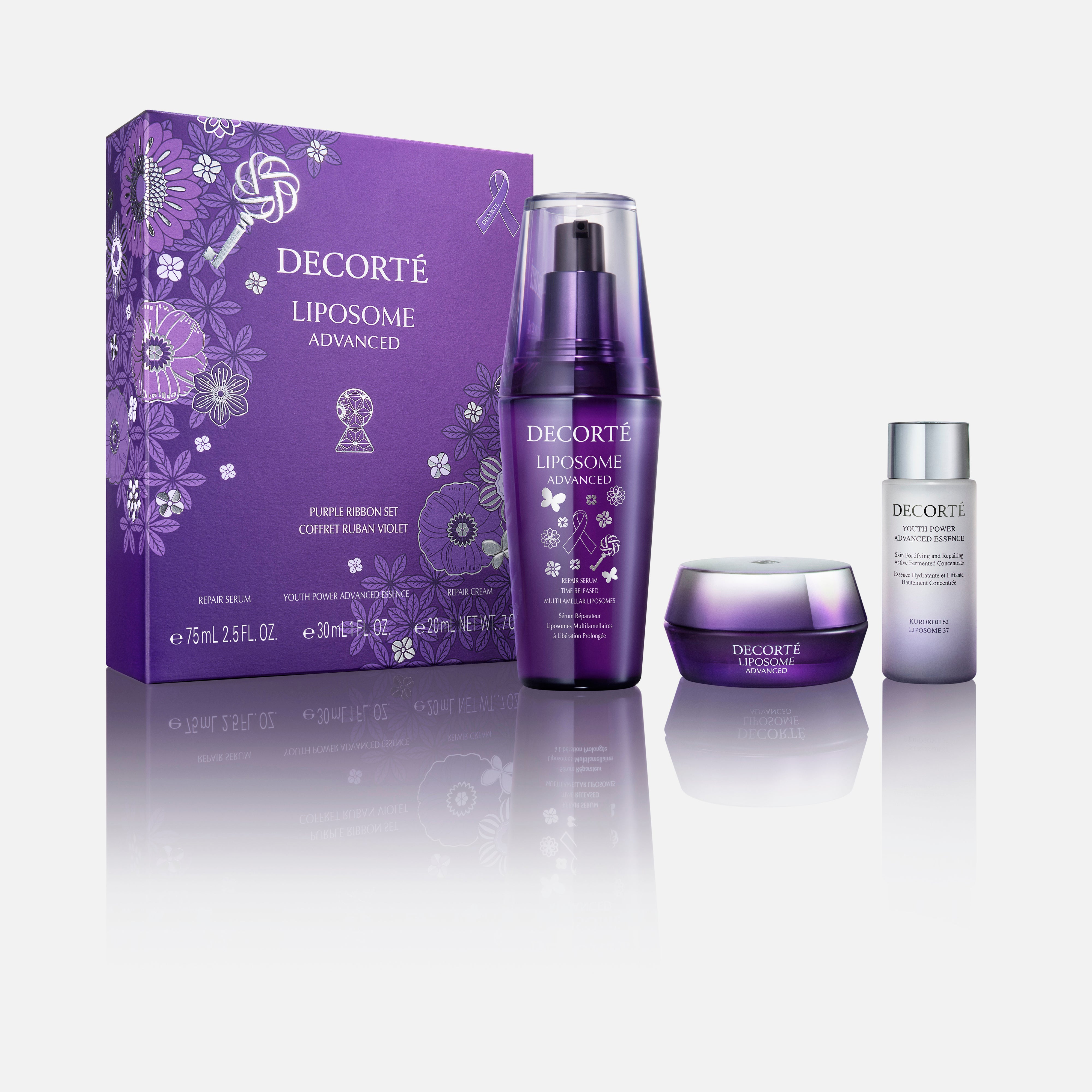 Liposome Advanced Repair Serum Purple Ribbon Set