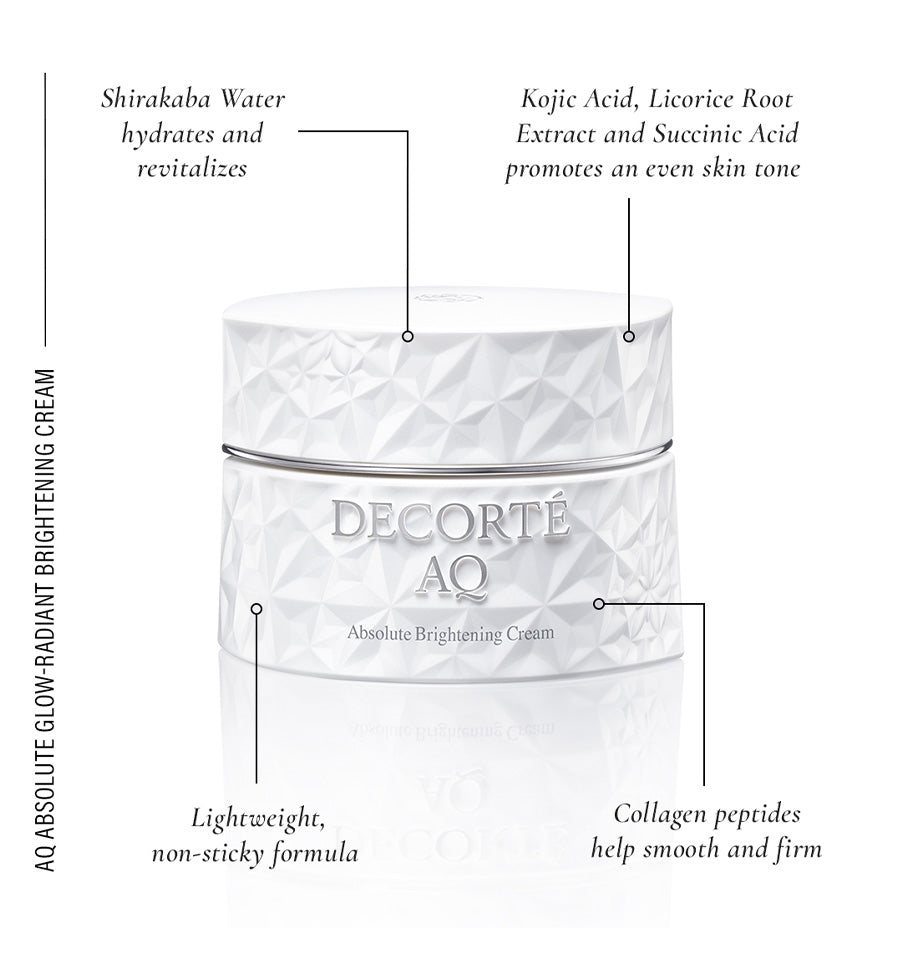 DECORTÉ AQ Absolute Brightening Cream AQAbsoluteGlow-