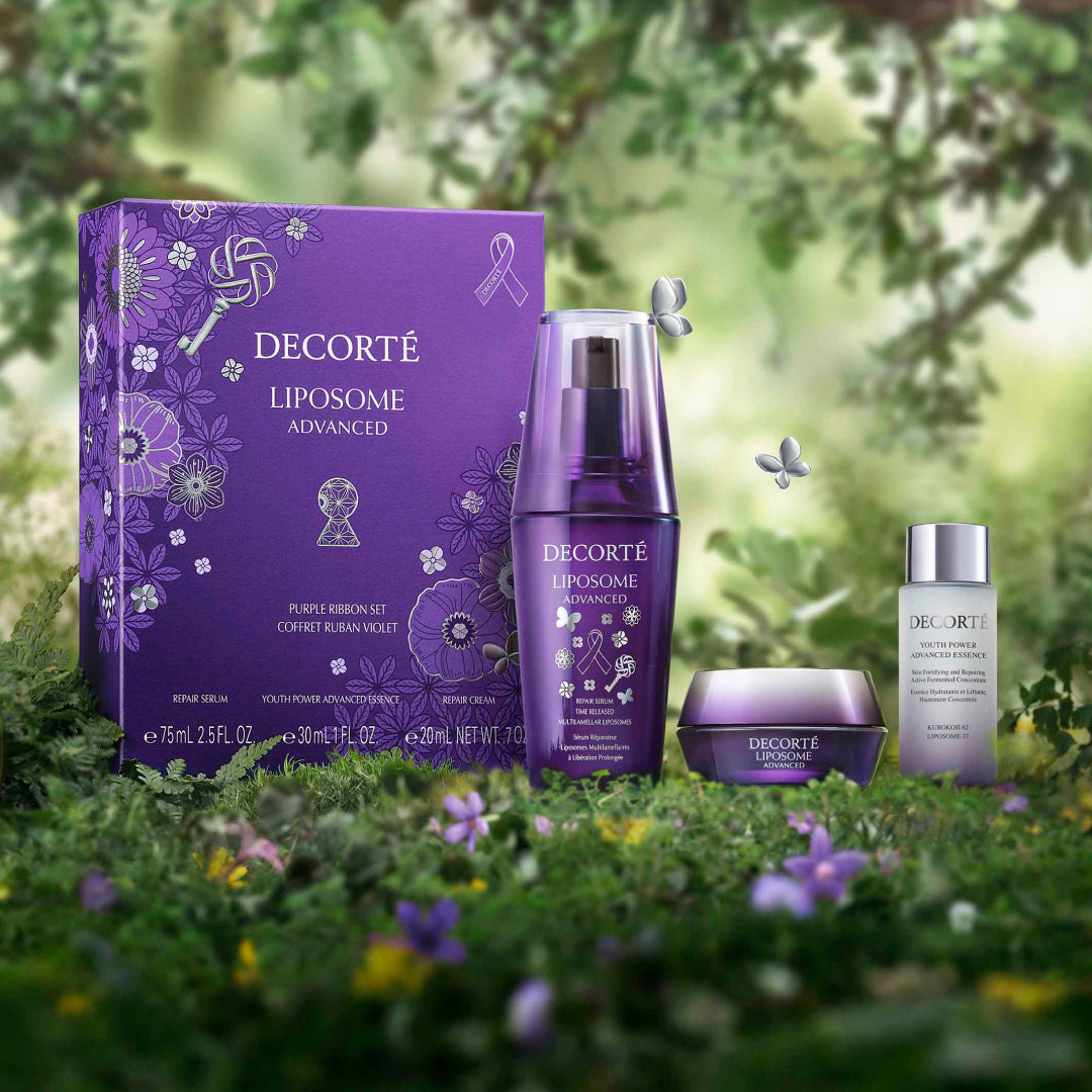Liposome Advanced Repair Serum Purple Ribbon Set