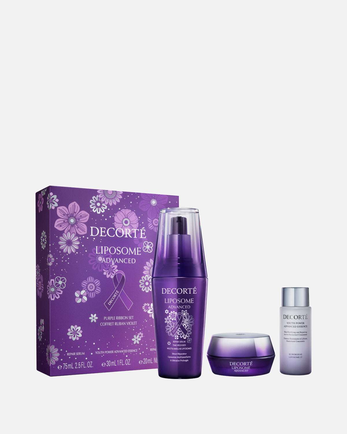 Liposome Advanced Repair Serum Purple Ribbon Set