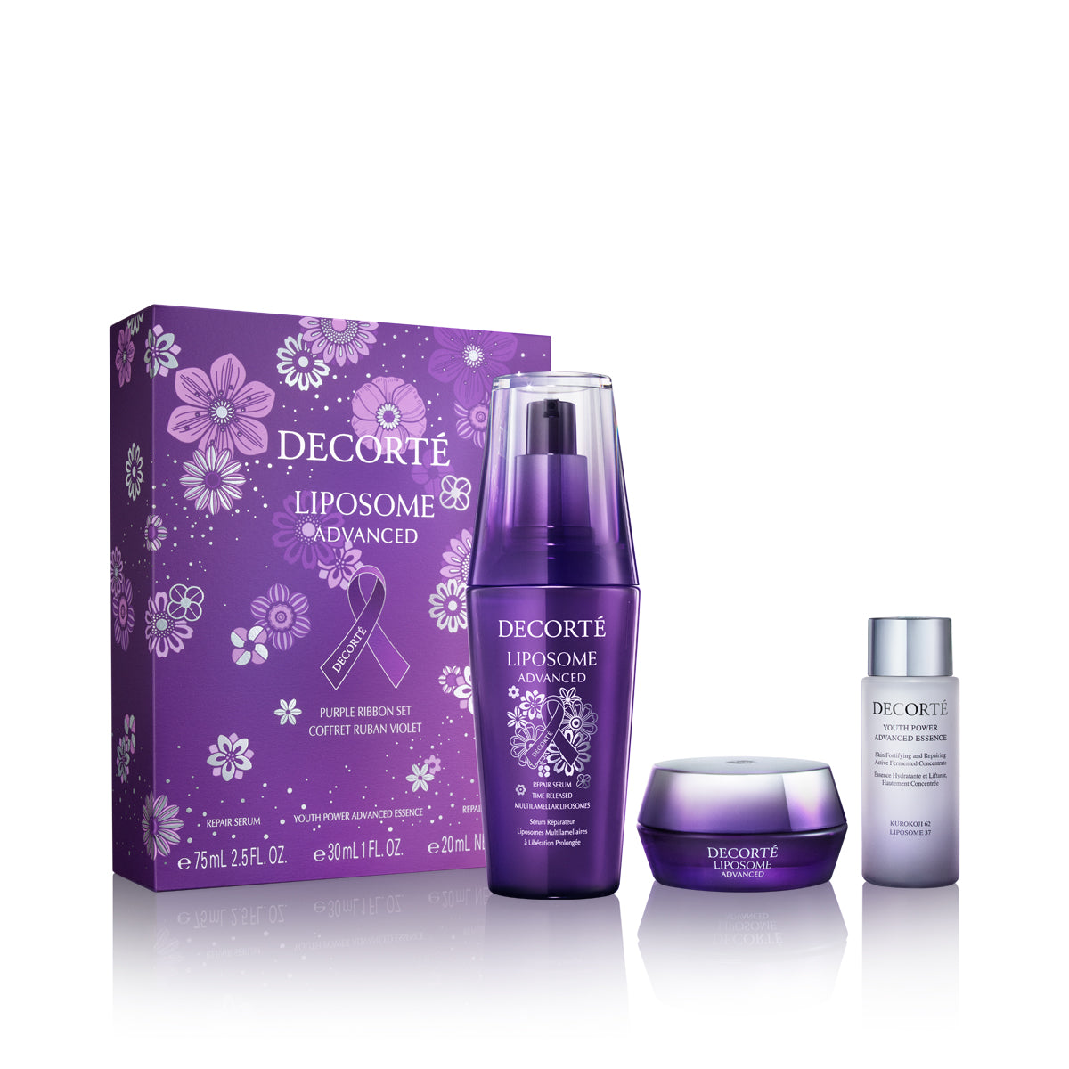 Liposome Advanced Repair Serum Purple Ribbon Set